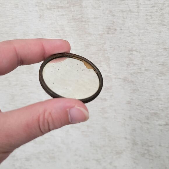 Vintage Advertising Pocket Mirror " 5A Horse Blankets 250 Styles " Early 1900s - Picture 8 of 10